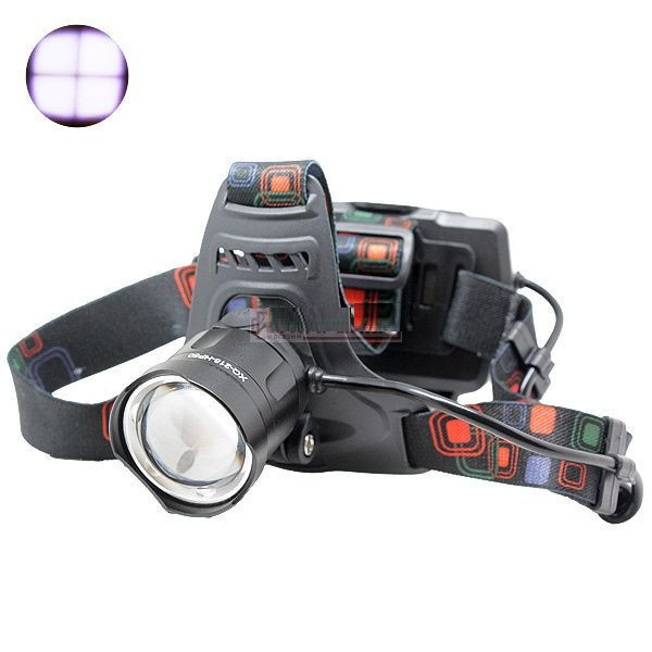 Налобний ліхтар Police BL-XQ-218-HP50 Power bank + microUSB + 3х18650 + 3 режим Вінниця - фото 3