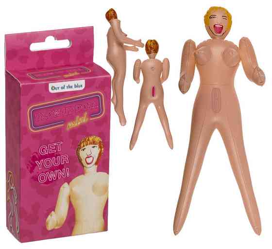 Надувна міні лялька Mini Blow Up Doll Mini Blonde, 66 см Sex Aura Київ