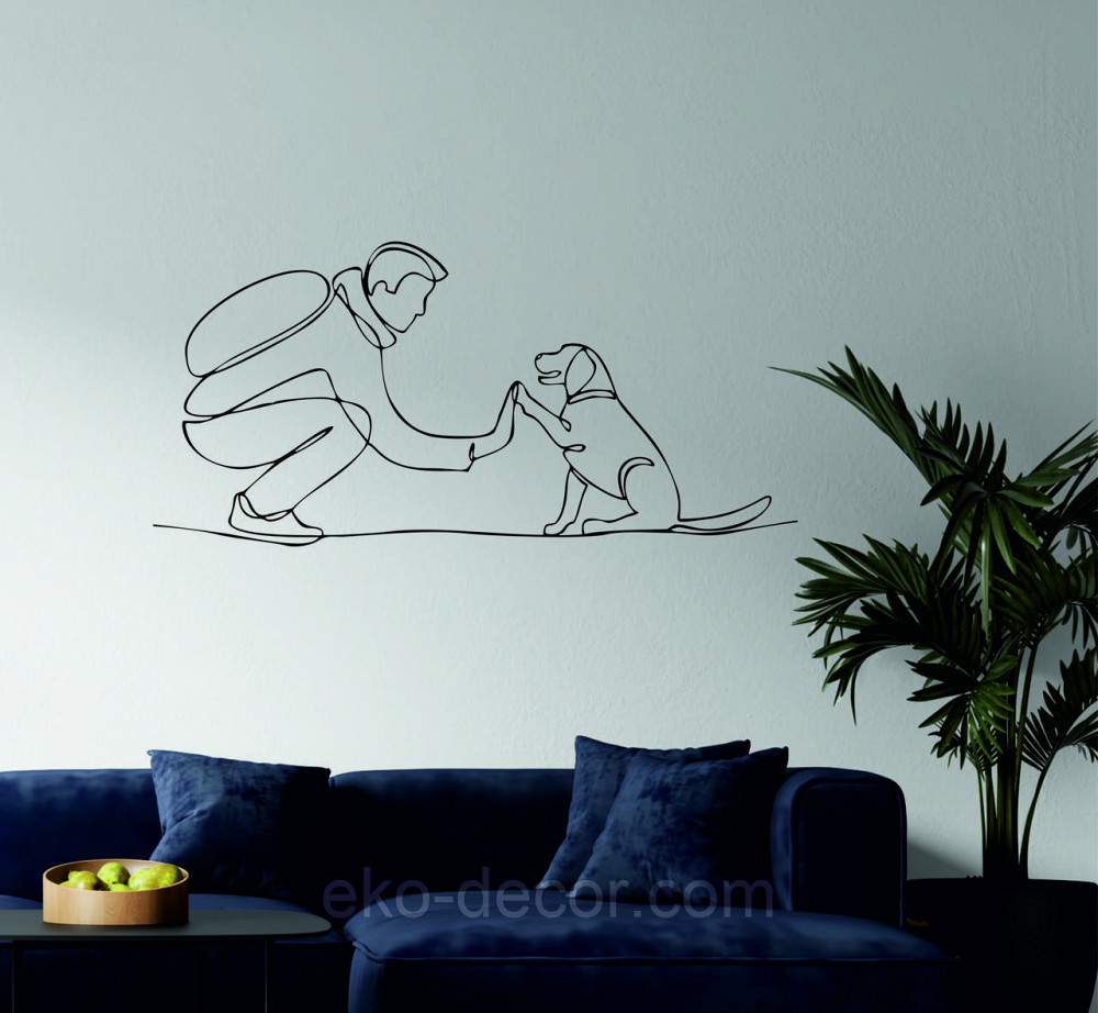 Декоративне настінне Панно «Домашній вихованець» Декор на стіну Київ - фото 2