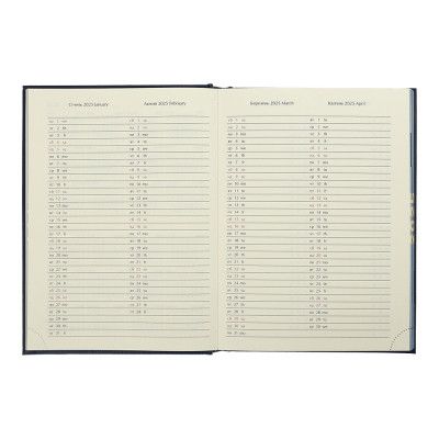 Тижневик Buromax датований 2026 STYLE, А5 синій (BM.21120-02) Вінниця - фото 12