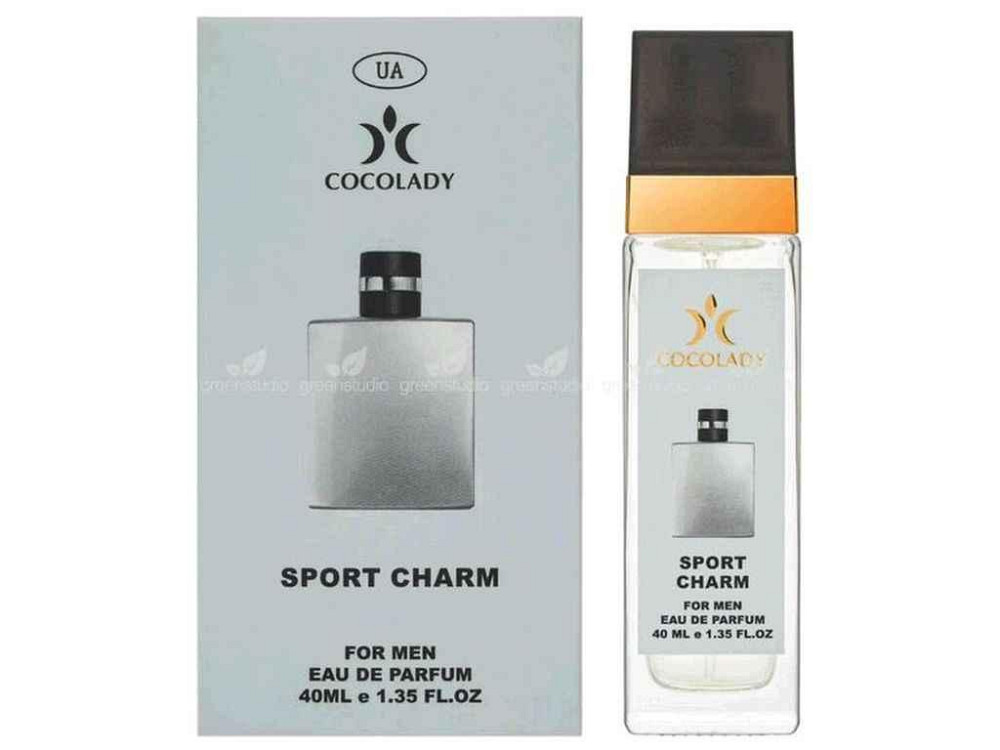 Парфюмированная вода для мужчин 40мл SPORT CHARM аромат Chanel Allure homme Sport ТМ COCOLADY Киев - изображение 1