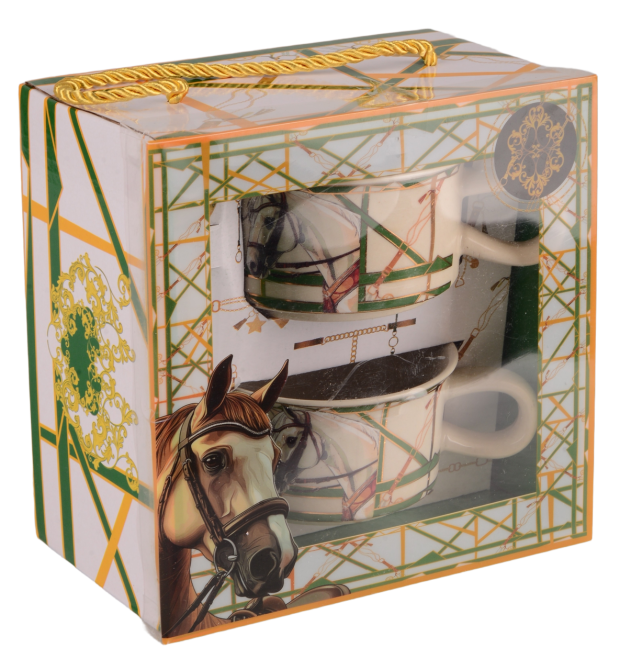 Набор чашек LED Horses, 2х220 мл (7133154) Киев - изображение 4