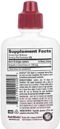 Экстракт семян грейпфрута NutriBiotic GSE Liquid Concentrate 59 ml Киев