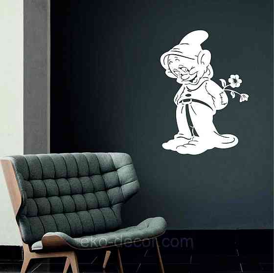 Декоративное настенное Панно «Гномик», Декор на стену 90*63 см Киев