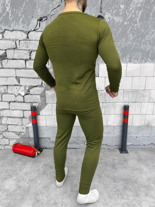 Термобілизна чоловіча тепла натільна Хакі вафелька ЗСУ 50/52/54 р Одеса - фото 5