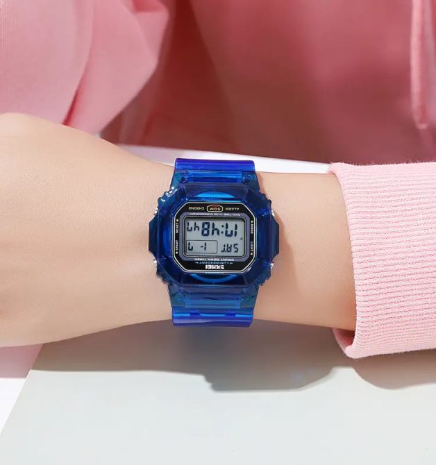 Жіночий наручний спортивний годинник Skmei 1999 (Синій) Вінниця - фото 7