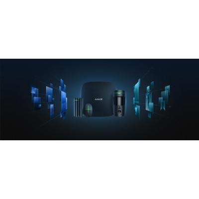 Комплект охоронної сигналізації Ajax StarterKit Cam HDR black Вінниця - фото 4