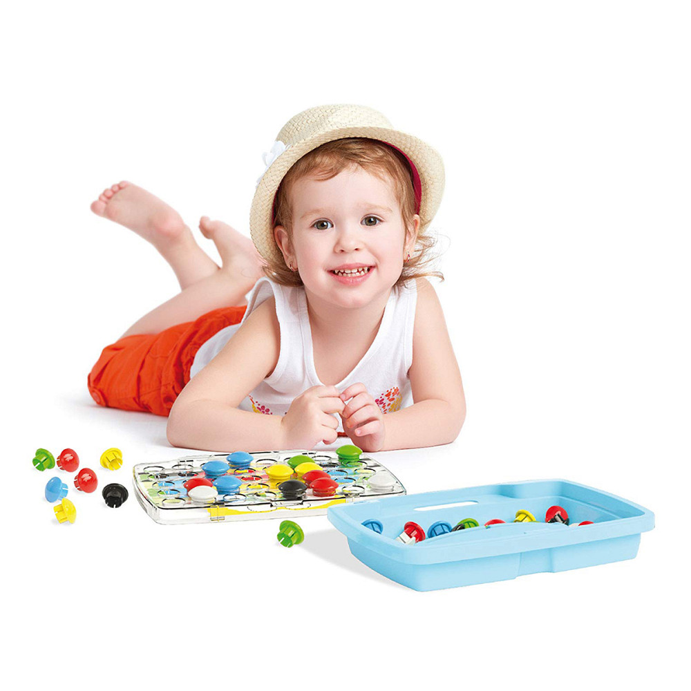 Набір - Для Занять Мозаїкою (33 Мм Фішки (48 Шт.) + Дошка-Кейс) Дніпро - фото 5