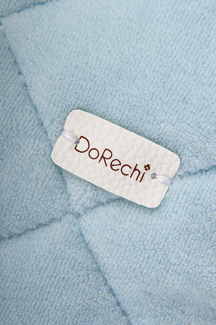 Комбинезон демисезонный велюровый DoRechi для выписки из роддома Зефир рост 68 - 74 см (6-9 месяцев) Голубой Кривой Рог - изображение 7