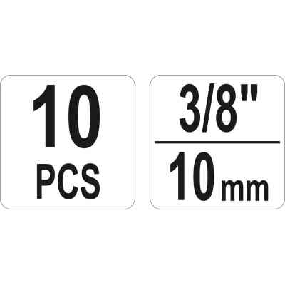 Екстрактор Yato YT-06031 набір для пошкодженіх болтів (YT-06031) Вінниця