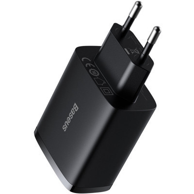 Зарядное устройство Baseus Compact Charger 3U Black (CCXJ020101) Винница - изображение 6