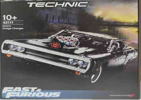 Конструктор Technic Dodge Charger!️ НОВИЙ‼️ 1077 деталей LEGO 42111!!️ Київ