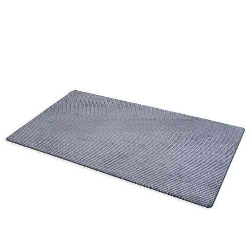 Килим універсальний для підлоги ТМ Dariana Фібра 68*120см світло-сірий Житомир