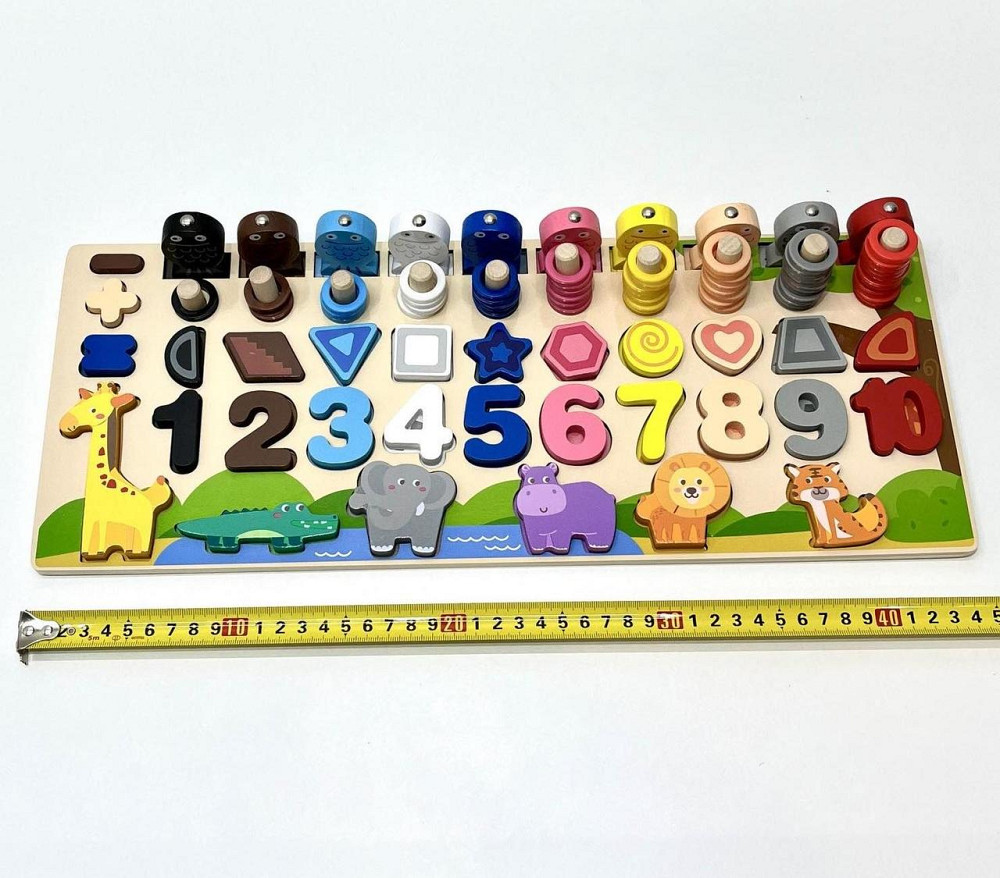 Дерев'яна іграшка Tree Toys Багатофункціональна дошка магнітна рибалка (MD 0820) Чернігів - фото 10