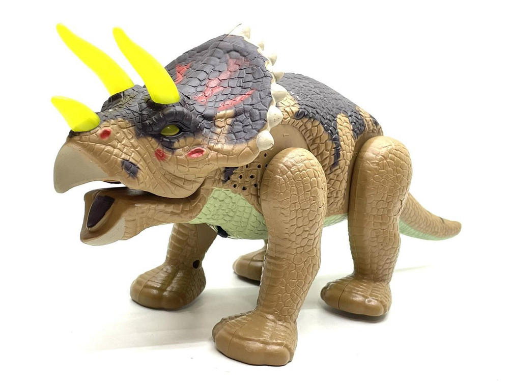 Динозавр Wen Sheng ходить світлові та звукові ефекти Коричневий (WS 5301) Чернігів - фото 1