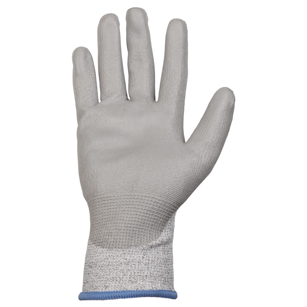 Sigma Перчатки трикотажные Антипорез с частичным ПУ покрытием р10 (серые-манжет) SIGMA (9449701 Киев - изображение 7