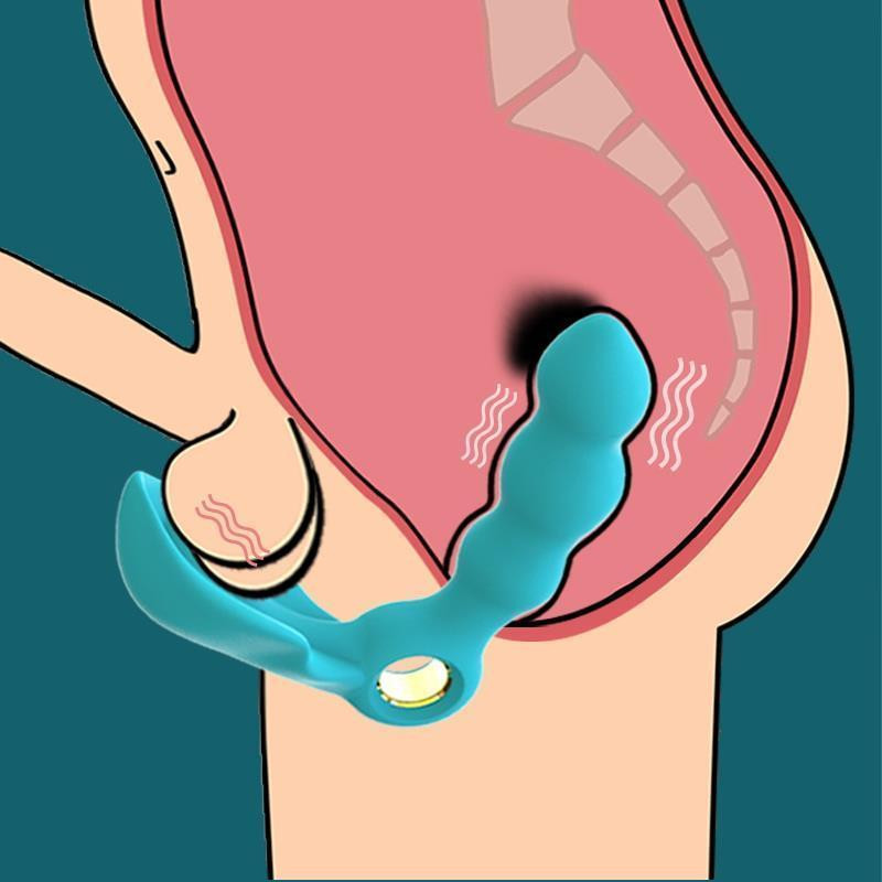 Массажер простаты Stymulator-Angelo Male Prostate Triple Stimulation (blue) Sex Aura Киев - изображение 6
