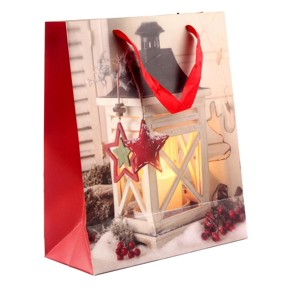 Пакет паперовий "Warm Christmas" 26 х 32 см Рівне - фото 2