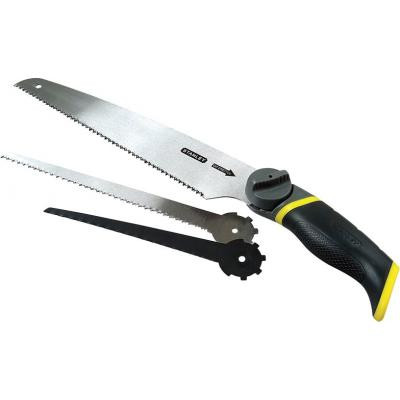 Ножовка Stanley универсальная, 3 сменных полотна, длина 270 мм. (0-20-092) Винница - изображение 2