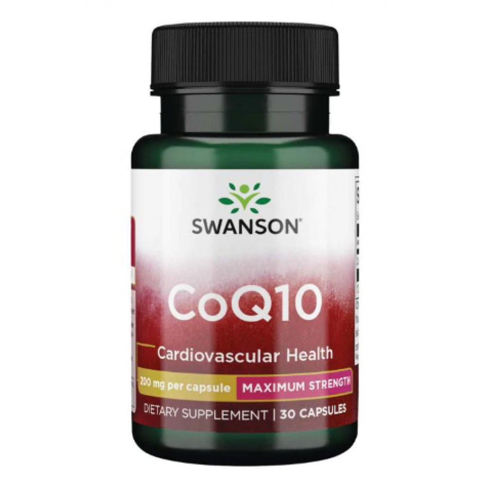 Коэнзим Q10 Swanson Ultra CoQ10 200 mg - 30 caps Луцк - изображение 1