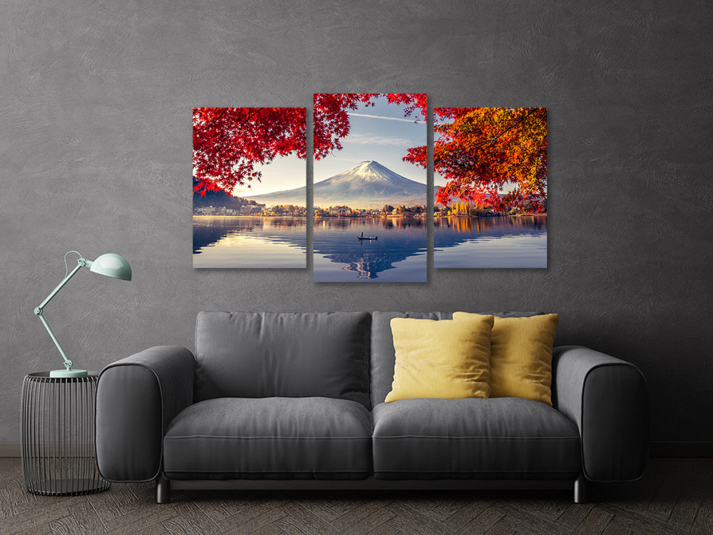 Модульная картина в гостиную / спальню  Гора Фудзіяма   Art-709_3 100x150 см Київ - фото 3