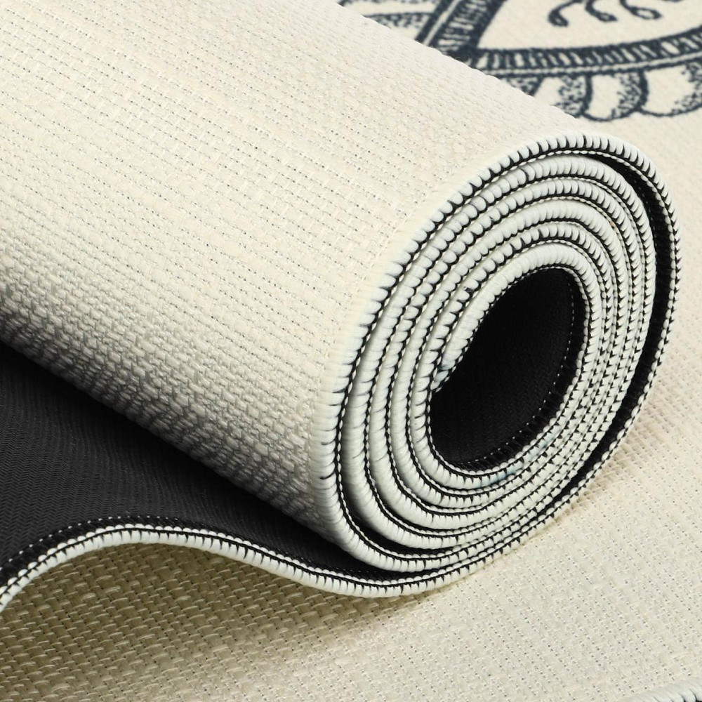 Килимок для йоги лляний Record 7157-1 Київ - фото 4