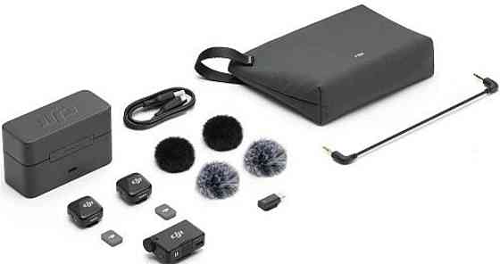 Микрофонная радиосистема DJI Mic Mini 2TX + 1RX + Charging case. Киев