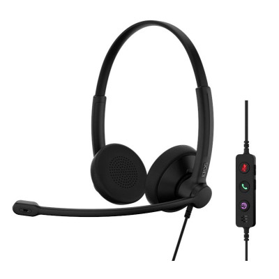 Навушники Epos Impact 100 MS Stereo USB-C+A Black (1001421) Вінниця - фото 1