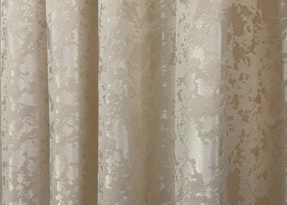 Комплект готовых штор VR-Textil Лен мрамор Pavliani VO № 1713ш айвори 100х270см 2 шт (31-891) Киев - изображение 7