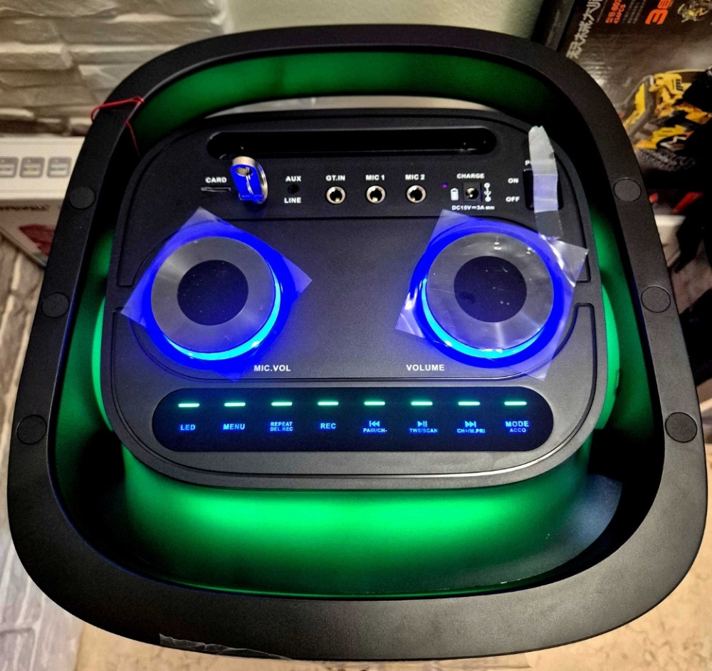 Мощная портативная колонка ZXX на 60Вт с Bluetooth, FM и USB. Харьков - изображение 3