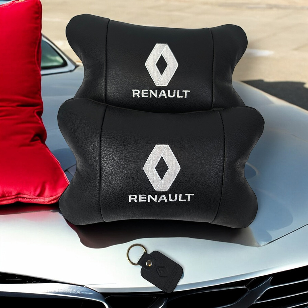 Подушка під шию для автокрісла Renault, Подушка з логотипом бренду, Подушки для підголівників в машину YE-94 Івано-Франківськ - фото 7