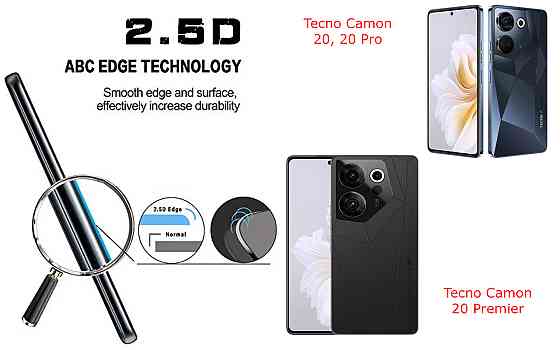 Захисне скло ArmorGlass для Tecno Camon 20, 20 Pro, 20 Premier – стійке до подряпин та ударів Київ