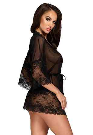Пеньюар Kissable Midnight Kiss Negligee L/XL Sex Aura Київ