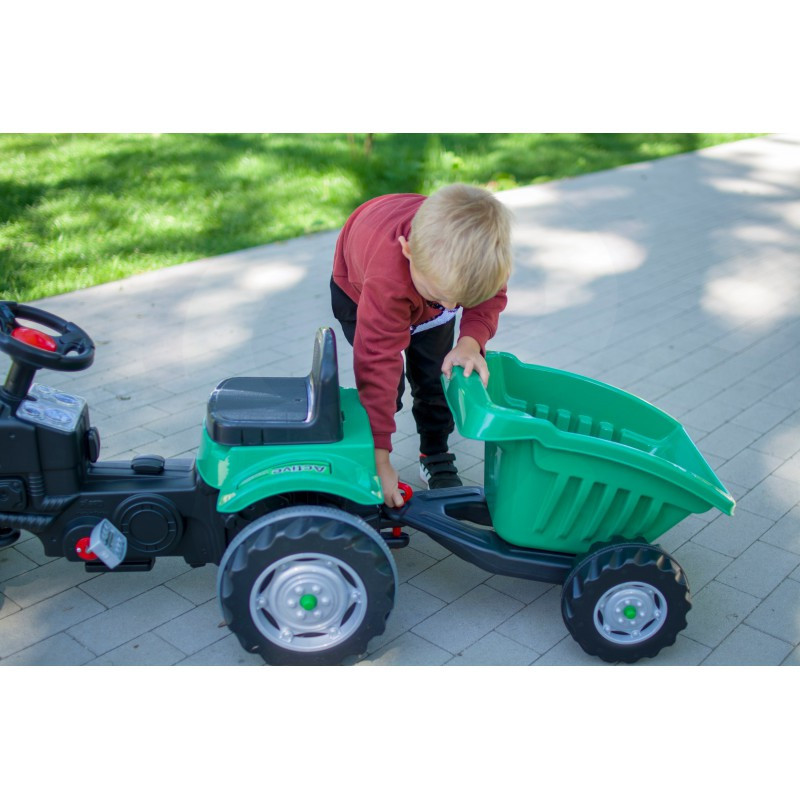 Дитячий педальний трактор з причепом Woopie MAX 28286 на педалях для дітей Київ - фото 9