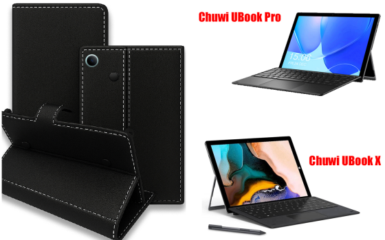 Книжка-трансформер для планшета Chuwi Ubook Pro, Ubook X, колір Black Київ
