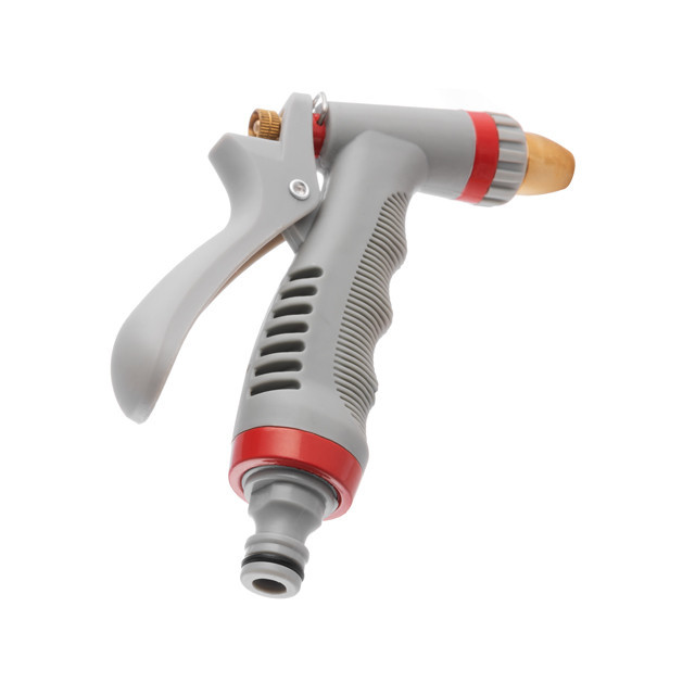Пістолет-розпилювач для поливу, 3 режими, плавне регулювання потоку води, матеріали: ABS, PP, TPR, Zinc alloy, Brass INTERTOOL Київ - фото 6
