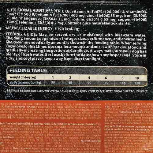 Корм сухой Carnilove Fresh Ostrich and Lamb for Small Breed Dogs для взрослых собак мелких пород со страусом и ягнятиной 1 Киев