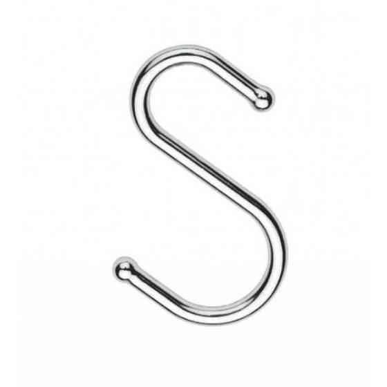 Гачок меблевий для труби d16-25мм хром Харків