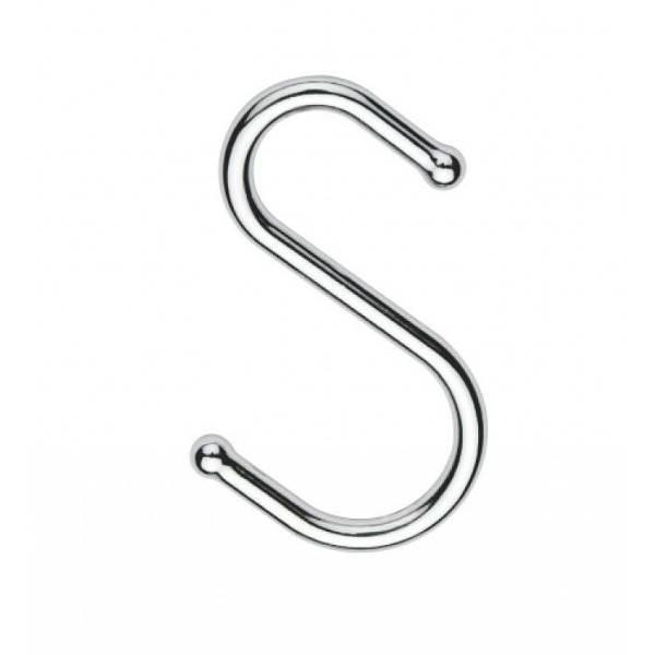 Гачок меблевий для труби d16-25мм хром Харків - фото 1