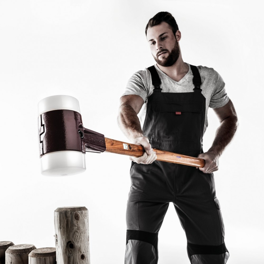 Кувалда HALDER Simplex 3007 насадки из белого суперпластика Одесса - изображение 2