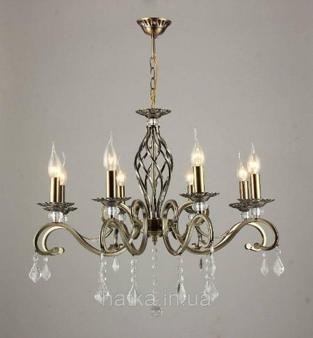Люстра классическая Sirius N1208 / 8 на 8 лампочек Киев - изображение 2
