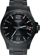 Часы Longines Conquest VHP GMT Quartz Black Dial L37282566 Киев - изображение 1