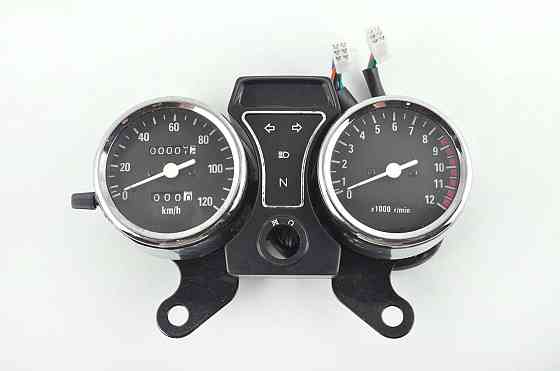 Панель приладів мотоцикл Альфа (120км/ч, хром, аналоговий тахометр) (#MY-120) Мукачево