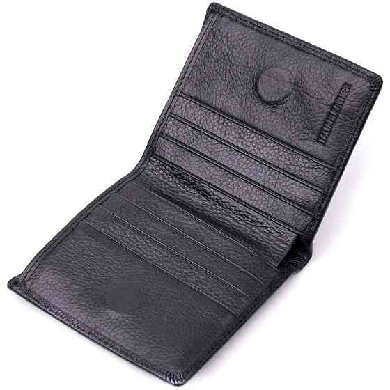 Жіночий гаманець в класичному чорному кольорі ST Leather 19466 Чорний Київ