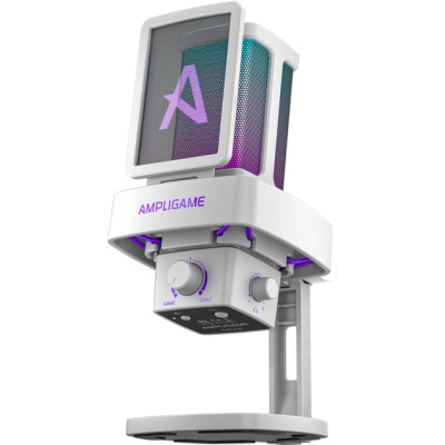 Микрофон Fifine Ampligame Q8PROW USB White (Q8PROW) Винница - изображение 10