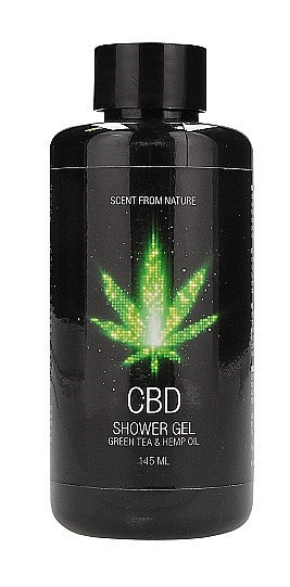 Набір для ванни і душу CBD Luxe Gift set-GREEN TEA & HEMP OIL ( 4 предмета ) Sex Aura Київ - фото 2
