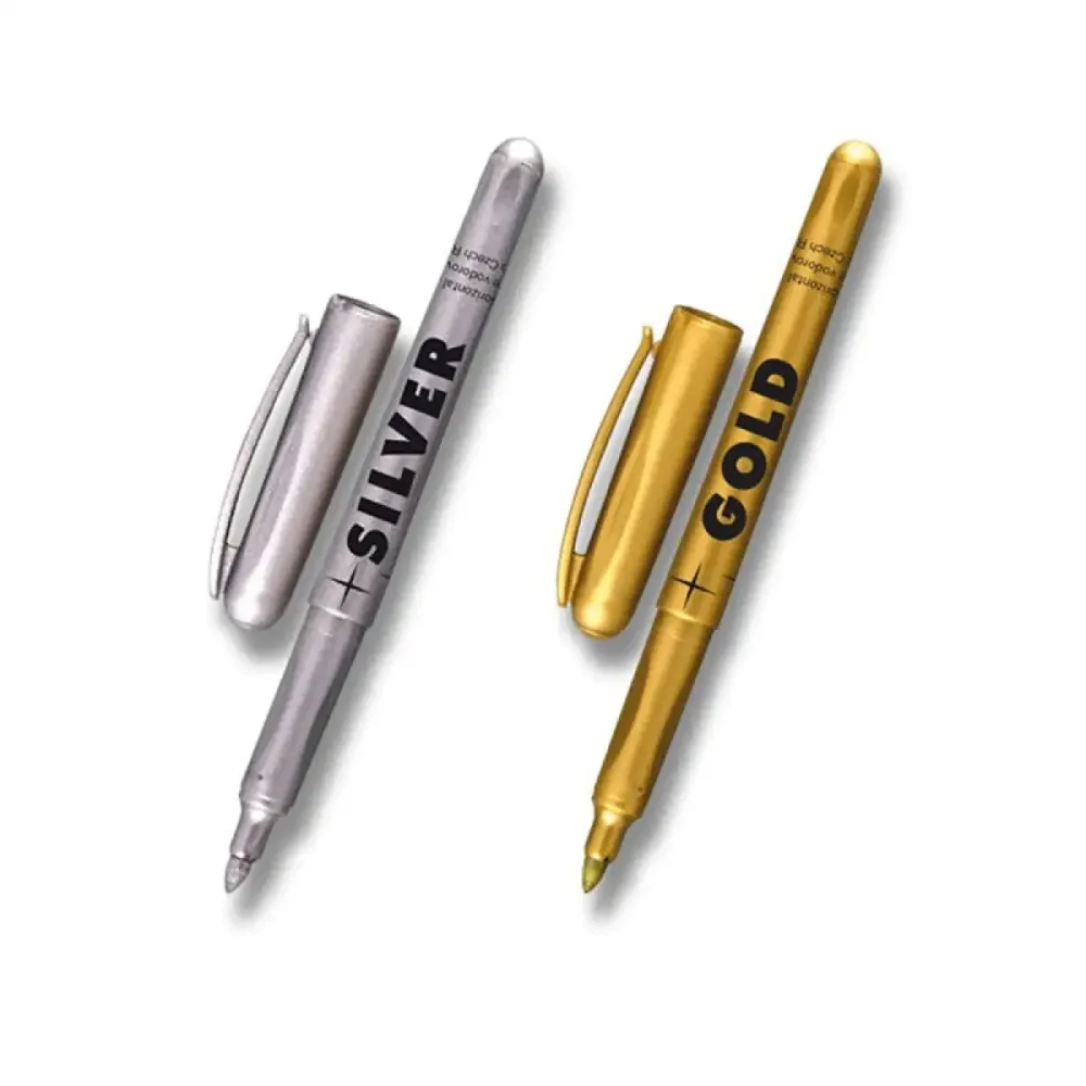 Золотий і срібний маркери для стильних печаток Київ - фото 13
