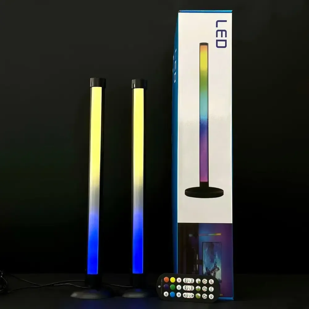 Светодиодные панели 25 см 2шт RGB с APP Smart от USB и пультом Коломия - фото 2