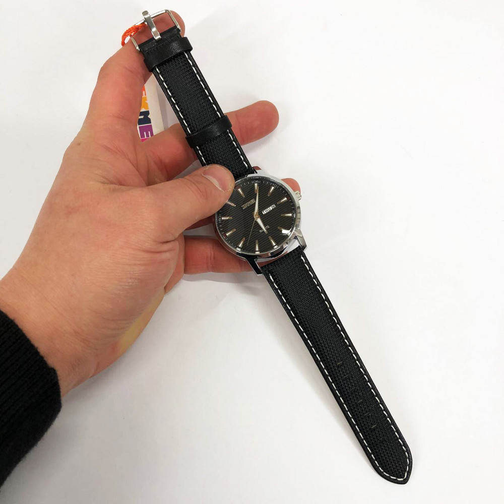 Годинники наручні чоловічі стильні модні красиві, Оригінальні чоловічі кварцові наручні годинники DF-58 Івано-Франківськ - фото 9