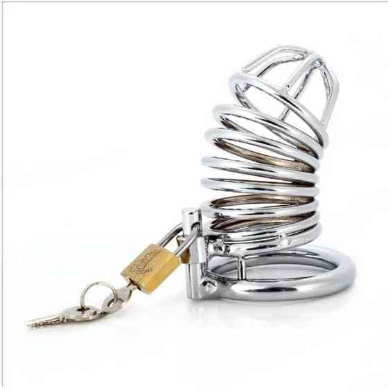 Сталевий пояс вірності - 9*4,5 см - Садо-мазо Вінниця